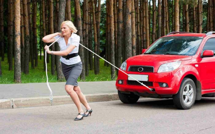 Машина сломалась