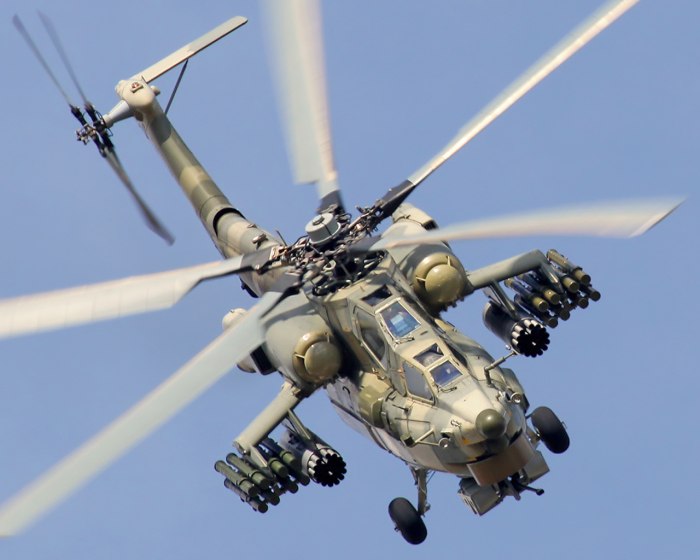Боевой вертолет ми-28н «ночной охотник»