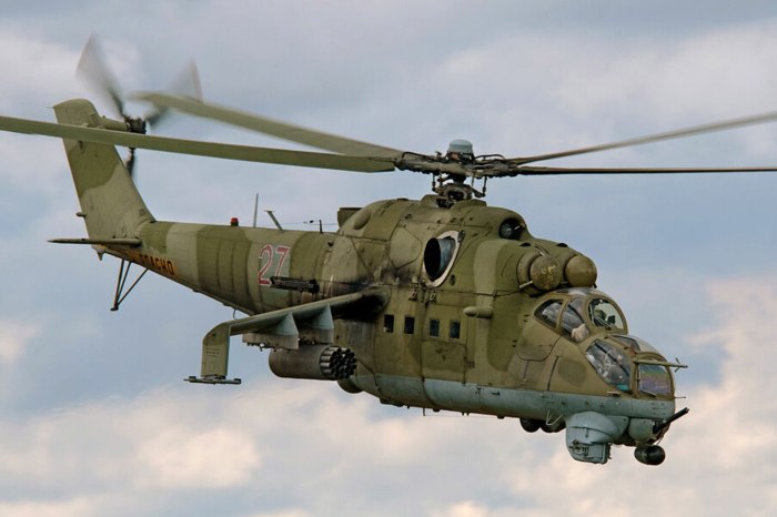 Вертолет "ми-24а"