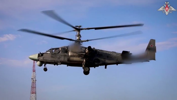 Вертолет ка-52 "Аллигатор"