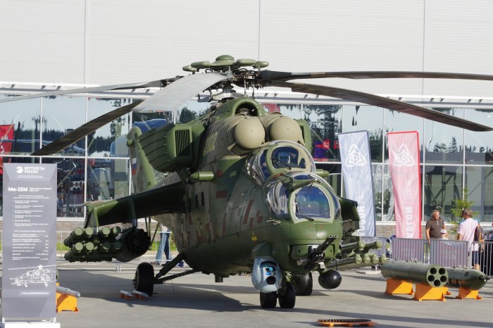 Ударный вертолет ми-35п