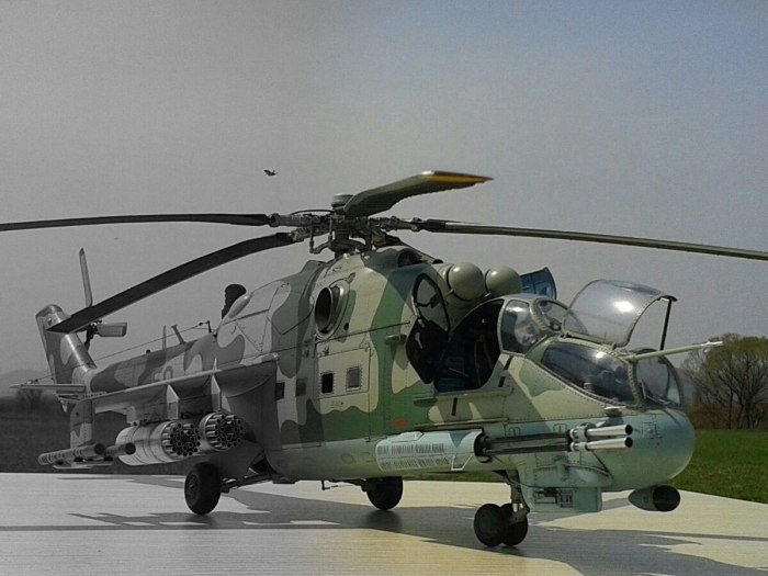 Вертолет "ми-24а"