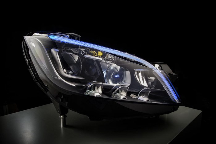 Фары Mercedes Multibeam w213