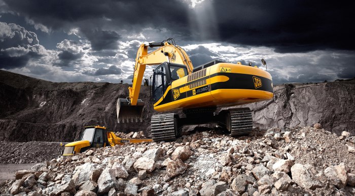 Гусеничный экскаватор JCB js370