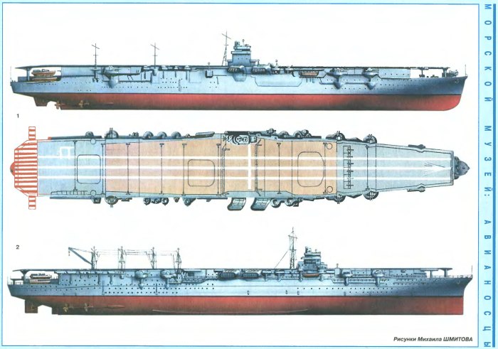 Японские авианосцы второй мировой войны