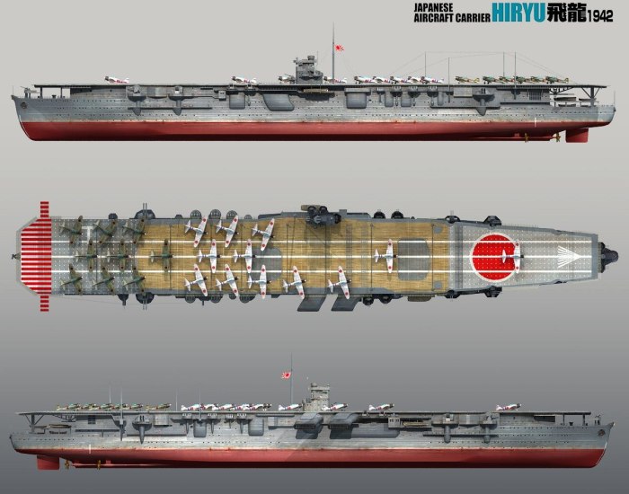 Японский авианосец второй мировой