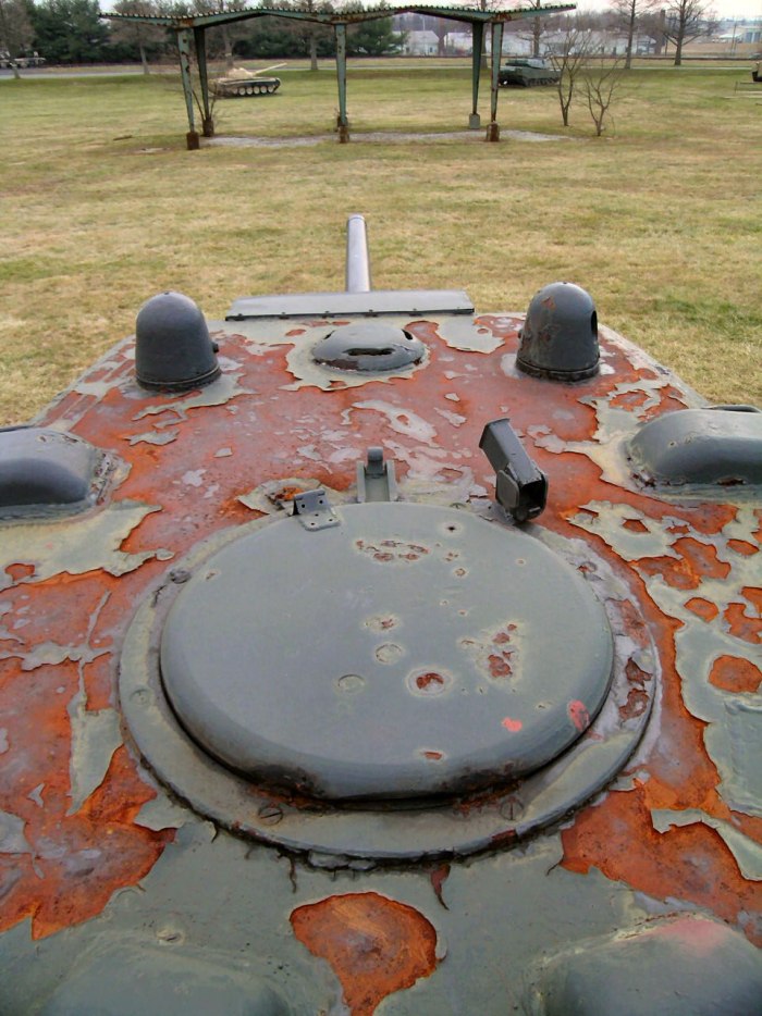 Башенный люк танка кв-1.