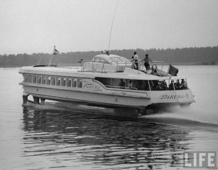 Теплоход ракета Сормово 1957