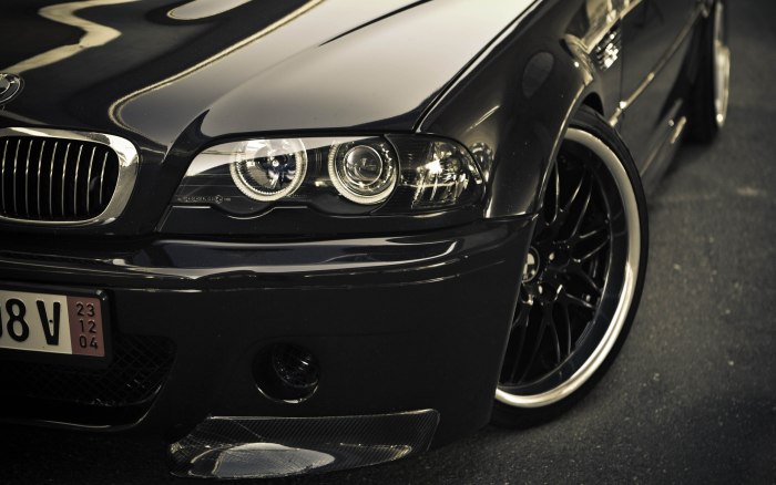 BMW m5 неон