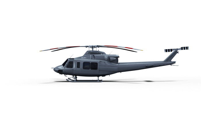 Bell-412 вертолет