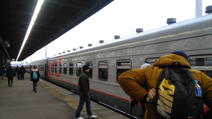 Поезд 027а Санкт-Петербург Москва