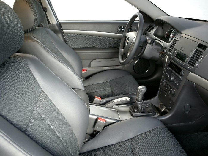 Chevrolet Epica 2006 салон