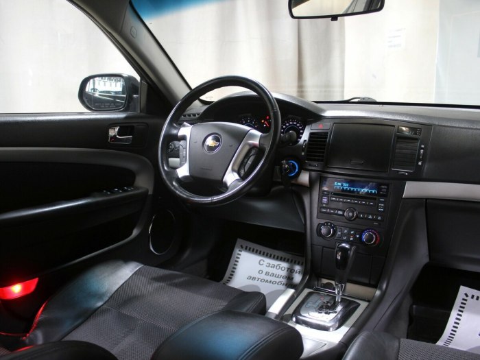 Chevrolet Epica 2012 салон