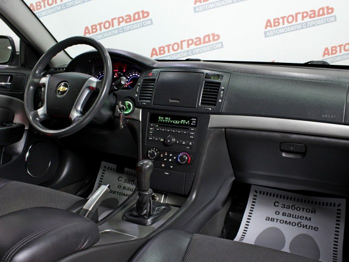 Chevrolet Epica 2012 салон