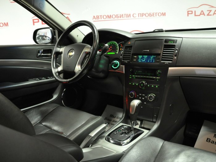 Chevrolet Epica 2011 салон