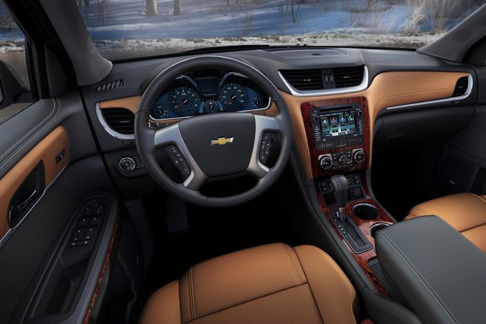 Chevrolet Traverse интерьер