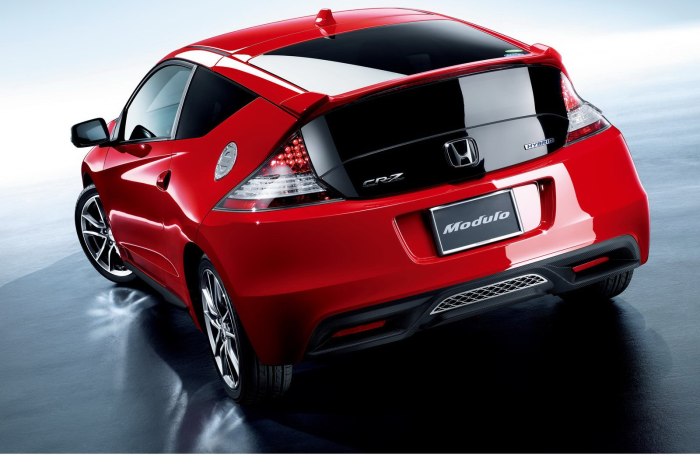 Honda CRZ красная