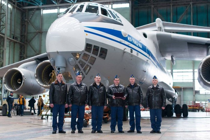 Военно-транспортный самолёт ил-76мд