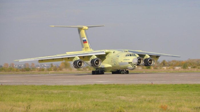 Военно-транспортный самолёт ил-76мд