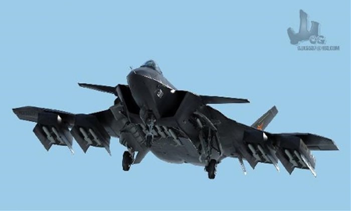 Chengdu j-20 истребитель