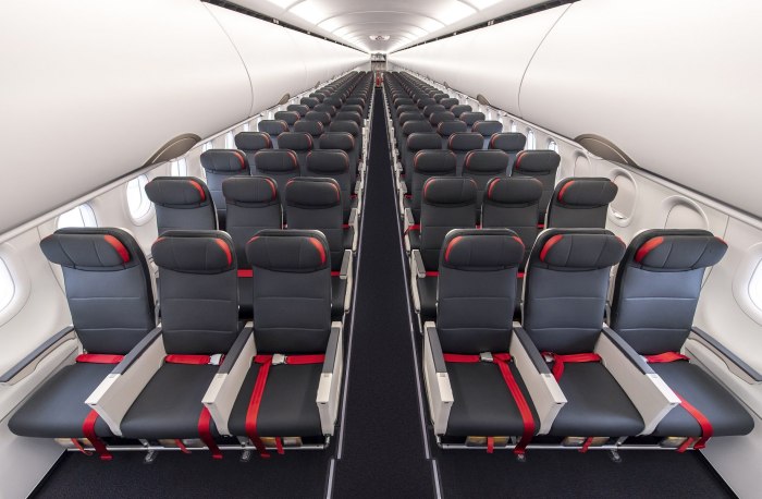 Airbus a321 Turkish Airlines салон