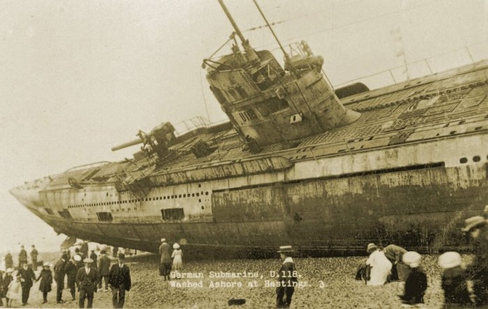Подводная лодка 1 мировой войны