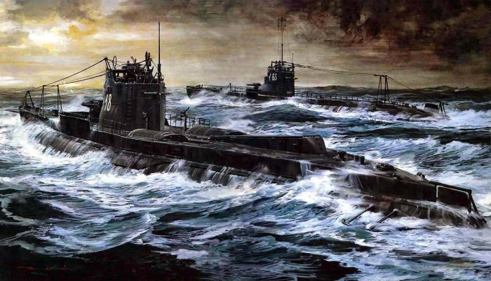 Немецкая подводная лодка u110