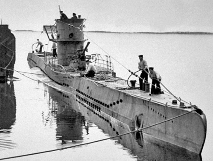 Подводная лодка 1 мировой войны