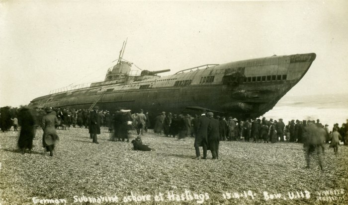 Подводная лодка 1 мировой войны