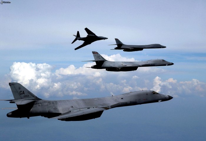 B-1b бомбардировщик