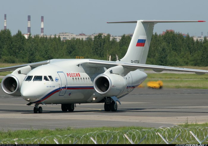 АН-148 пассажирский самолёт Ангара