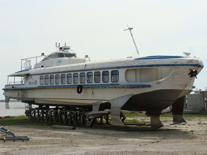 Теплоход ракета Омск