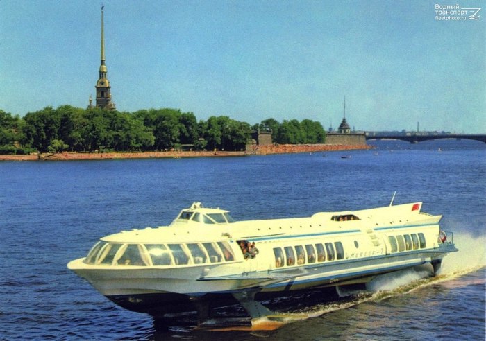 Метеор теплоход СССР