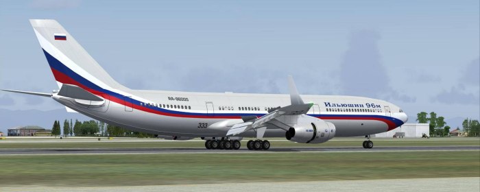 Ил-96-400м выкатка