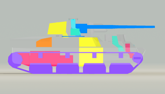 Сверхтяжелый танк Type 100 o-i.