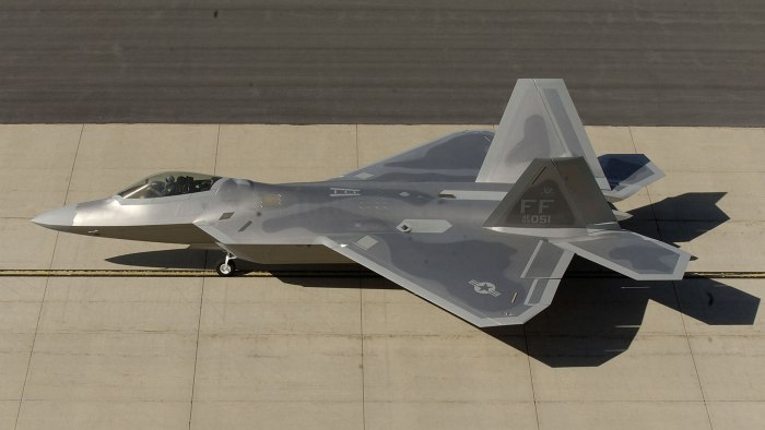 Истребитель Lockheed Martin f-22a Raptor