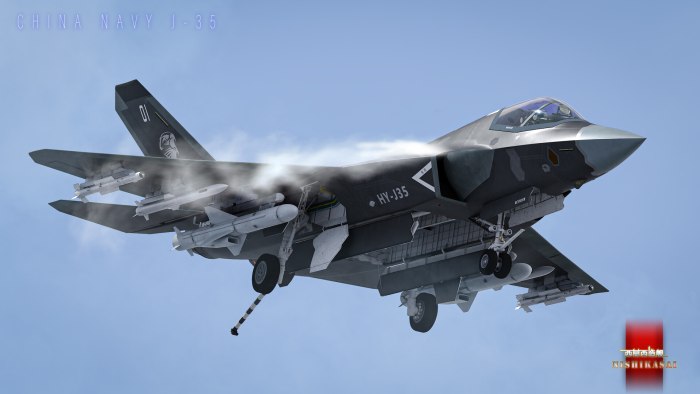 Китайский стелс-истребитель j-31