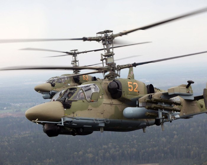 Вертолет ка-52 "Аллигатор"