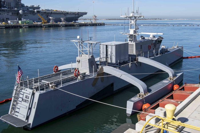 Беспилотные корабли ВМФ США