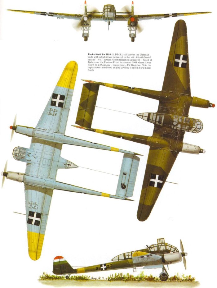 Самолет-разведчик «Фокке-Вульф-189