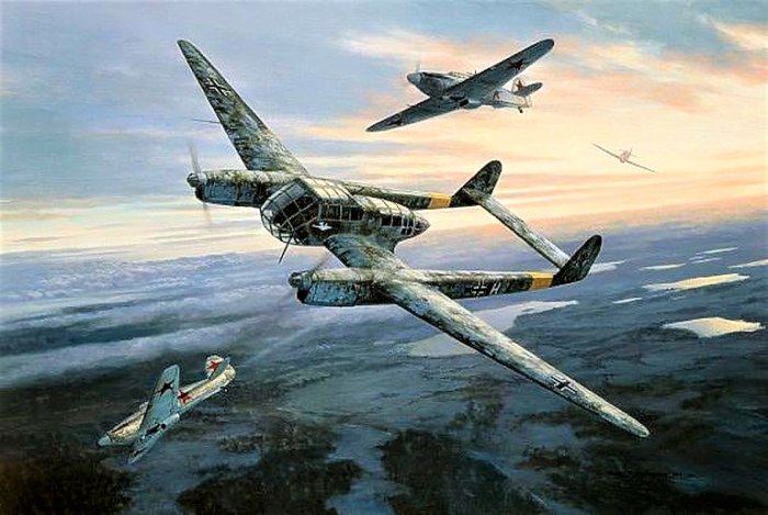 Самолет-разведчик Фокке-Вульф FW-189