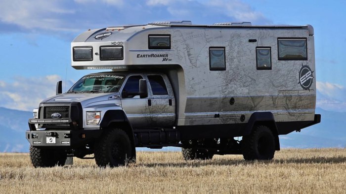 Ford f750 Camper