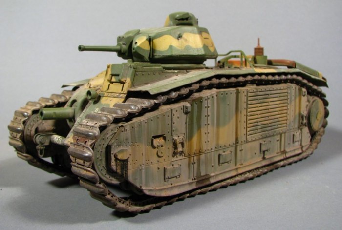 Французский танк Char b1-bis