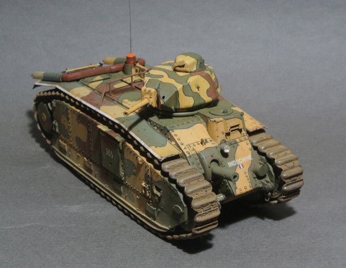 Французский танк Char b1-bis