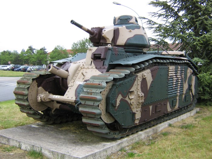 Французский танк b1 bis