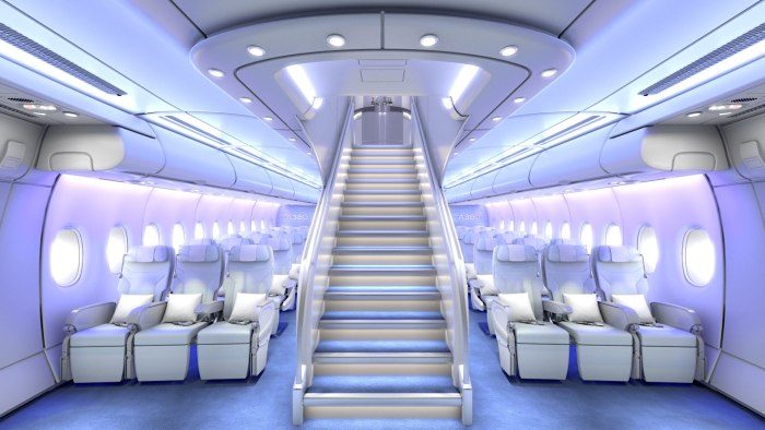 Airbus a380 внутри