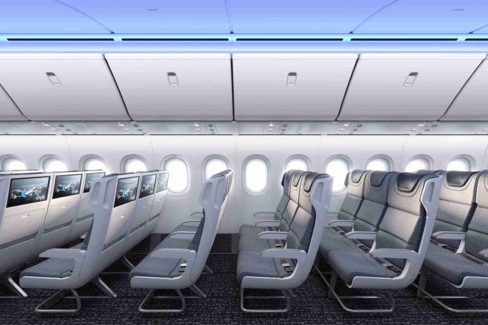 Салон Боинга 777 -9