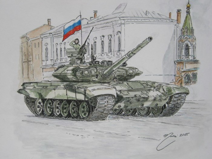 Т90а нарисовый