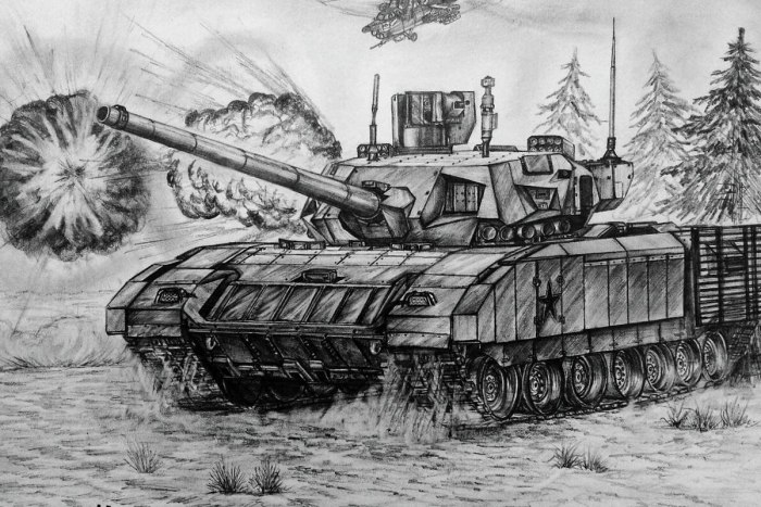 Рисунки танков для срисовки