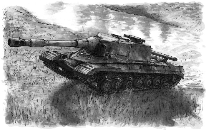 Рисунок танка